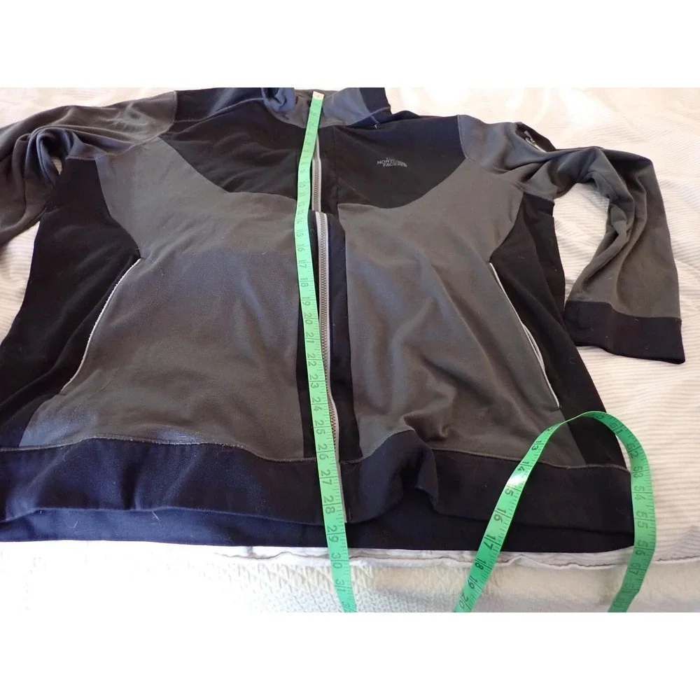 The North Face Track Jacket Mens XXXL Grey Black Excellent Mountain Athletics
